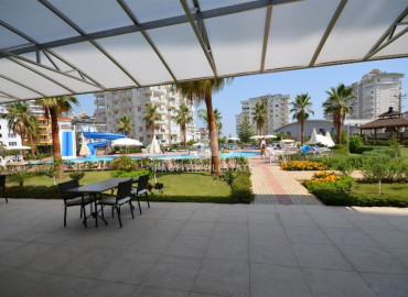 Furnished penthouse 155 m2, with three bedrooms and sea views, in a luxury residence in Cikcilli, Alanya ID-12416 фото-7