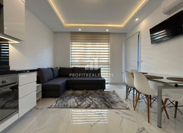 Стильная квартира с одной спальней, 57м² в новой резиденции 2022 года, с инфраструктурой в центре Алании ID-12425 фото-1