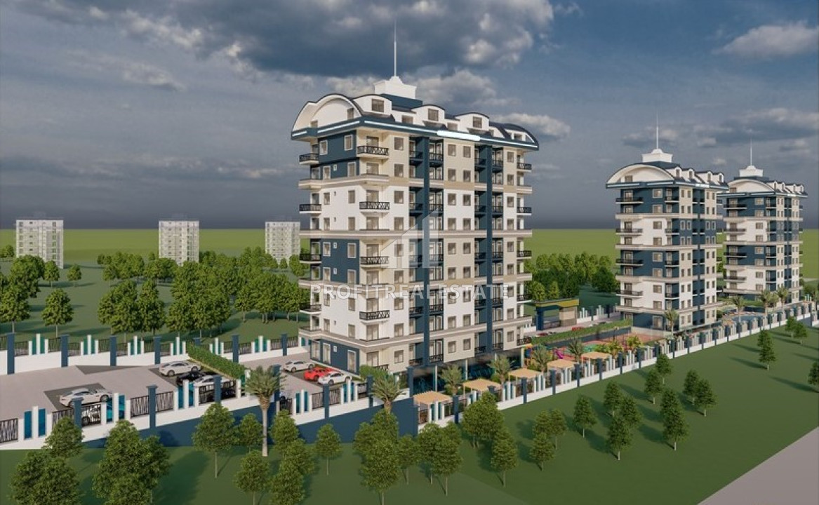 A new large-scale project with hotel facilities in the Alanya Payallar area at a bargain price ID-10094 фото-2