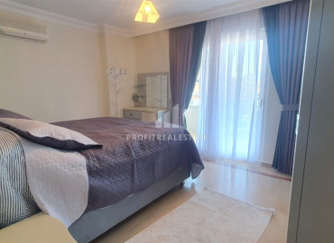 Furnished penthouse 110 m2, with two bedrooms, at an attractive price, in Oba, Alanya ID-12437 фото-2