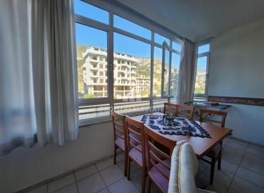 Inexpensive elegant two bedroom apartment 110 m2, with glazed balconies, 150 meters from the sea, in the center of Alanya ID-12438 фото-5