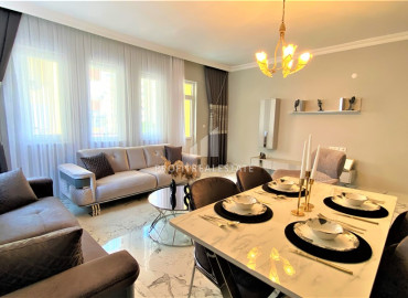 Недорогая вторичная недвижимость: обновленная квартира 2+1, 95м², с новой мебелью, в Махмутларе, Алания ID-12446 фото-1
