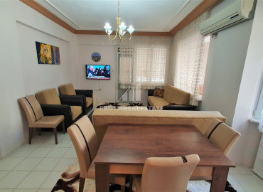 Недорогая меблированная квартира с двумя спальнями, 105м², в доме городского типа в районе Махмутлар, Алания ID-12451 фото-3