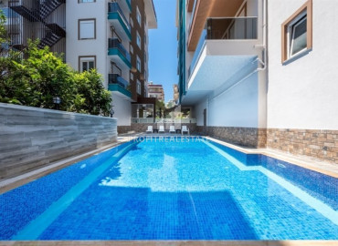 Cozy furnished apartment 2 + 1, 85m², in a residence with a swimming pool, 200m from Cleopatra beach in the center of Alanya ID-12452 фото-13