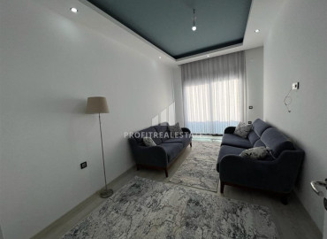Уютная меблированная трехкомнатная квартира, 100м², в новом комплексе в районе Алании - Оба ID-12465 фото-9