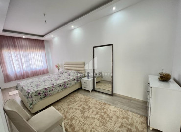 Уютная меблированная трехкомнатная квартира, 100м², в новом комплексе в районе Алании - Оба ID-12465 фото-11