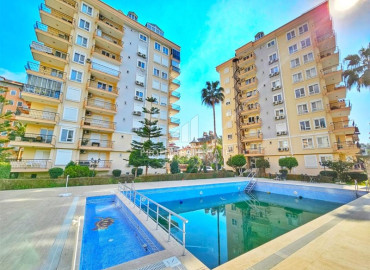 Affordable furnished three-bedroom penthouse with jacuzzi and panoramic sea views in the center of Alanya ID-12469 фото-1