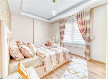 Luxurious furnished apartment 2 + 1, with a designer interior, with a separate kitchen in Cikcilli, Alanya ID-12470 фото-9