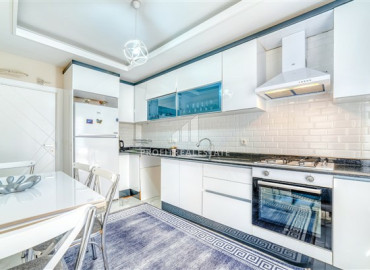 Фешенебельная меблированная квартира 2+1, с дизайнерским интерьером, с отдельной кухней в Джикджилли, Аланья ID-12470 фото-16