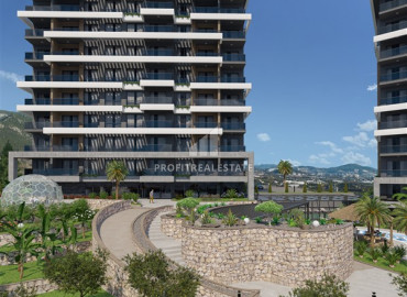 Apartment of different layouts, 71-120m², in an elite residence under construction, at the initial stage of construction in Kestel, Alanya ID-12472 фото-10