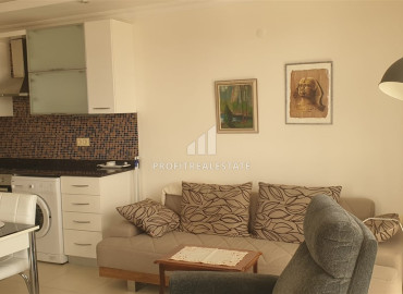 Уютная квартира с двумя спальнями, 100м², с видом на море, в элитном комплексе в Авсалларе, в 500м от моря ID-12477 фото-1