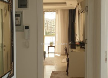 Уютная квартира с двумя спальнями, 100м², с видом на море, в элитном комплексе в Авсалларе, в 500м от моря ID-12477 фото-9