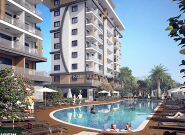 Large-scale investment project with a sea view in installments, 700 meters from the beach, Payallar, Alanya, 66-285 m2 ID-12507 фото-10