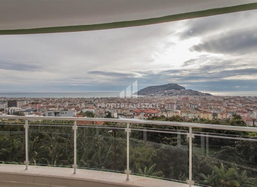 Elegant furnished two bedroom apartment 95 m2, with panoramic sea views in Alanya ID-12518 фото-9