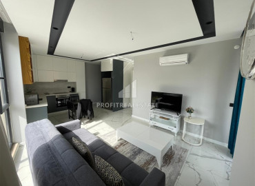 Stylish one-bedroom apartment 60 m2, ready to move in, 200 meters from the beach, in the center of Alanya ID-12519 фото-19