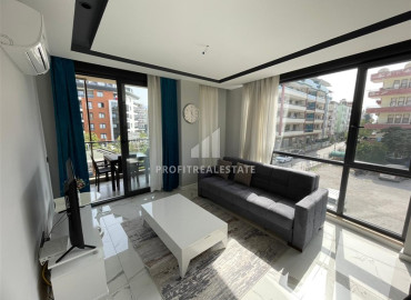 Stylish one-bedroom apartment 60 m2, ready to move in, 200 meters from the beach, in the center of Alanya ID-12519 фото-20