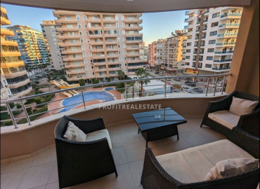 Elegant two bedroom apartment 120 m2, with bathroom, in a residence with facilities in Mahmutlar, Alanya ID-12534 фото-2
