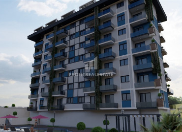 Квартиры разных планировок в рассрочку, на этапе проекта, Демирташ, Аланья, 52-140 м2 ID-12547 фото-17