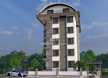 Двухкомнатные и трехкомнатные квартиры, 44-109м², в малоквартирном комплексе в районе Алании – Авсаллар ID-12552 фото-5