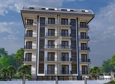 Двухкомнатные и трехкомнатные квартиры, 44-109м², в малоквартирном комплексе в районе Алании – Авсаллар ID-12552 фото-6