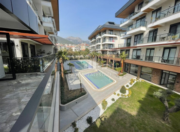 Ready to move in apartment 1 + 1, in a new residential residence with rich facilities, Oba, Alanya, 55 m2 ID-12564 фото-17