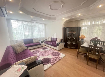Furnished three bedroom apartment with a separate kitchen, 300 meters from the center of Alanya, 135 m2 ID-12579 фото-2