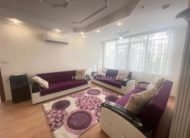 Furnished three bedroom apartment with a separate kitchen, 300 meters from the center of Alanya, 135 m2 ID-12579 фото-4