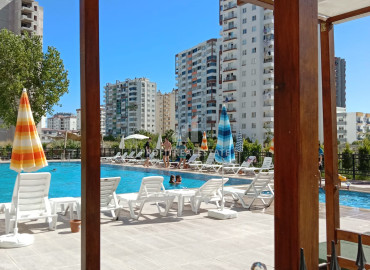 Elegant furnished apartment 2 + 1, 110m², in a gasified residence with facilities in Tej, Mersin ID-12594 фото-17