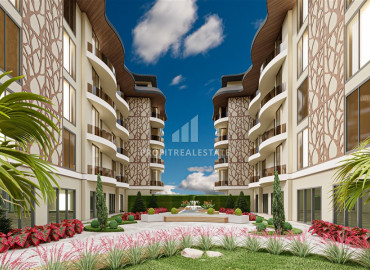 Новый элитный комплекс в районе Алании – Оба: квартиры разных планировок, 51-134м², от строительной компании ID-12596 фото-16
