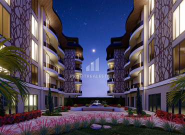 Новый элитный комплекс в районе Алании – Оба: квартиры разных планировок, 51-134м², от строительной компании ID-12596 фото-18