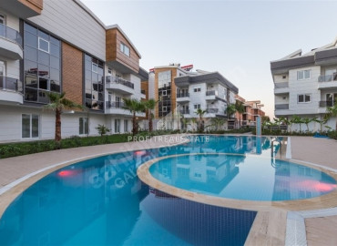 Spacious apartment 2 + 1 with a separate kitchen, unfurnished, in a residential residence with facilities, Guzeloba, Antalya, 120 m2 ID-12603 фото-1