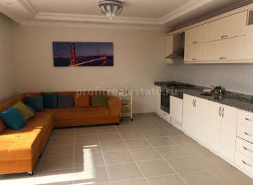 Квартира с мебелью и красивыми видовыми характеристиками на высоком этаже в комплексе в районе Махмутлар ID-0974 фото-6