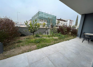 Меблированные двухкомнатные апартаменты с выходом в сад, в ухоженном жилом комплексе, Гюзельоба, Анталия, 45 м2 ID-12611 фото-10