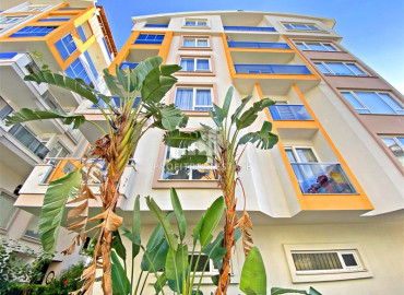 Двухэтажная квартира 1+1, 85м², в комплексе с инфраструктурой в Джикджилли, Алания ID-12623 фото-5