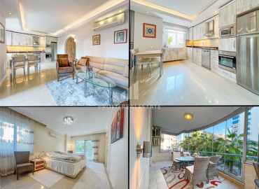 Элегантная квартира c двумя спальнями, 118м², в 300м от моря в Махмутларе, Алания ID-12625 фото-6