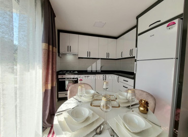 Недорогая уютная вилла 230 м2, с двумя спальнями и стильным интерьером, в 400 м от моря в Демирташе, Аланья ID-12640 фото-8