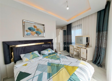 Недорогая уютная вилла 230 м2, с двумя спальнями и стильным интерьером, в 400 м от моря в Демирташе, Аланья ID-12640 фото-14