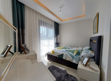 Недорогая уютная вилла 230 м2, с двумя спальнями и стильным интерьером, в 400 м от моря в Демирташе, Аланья ID-12640 фото-16
