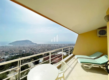 Большая элегантная двухуровневая квартира 250 м2, с тремя спальнями и панорамным видом на море, в Аланье ID-12641 фото-20