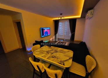 Меблированная квартира с одной спальней, 55м², в комплексе премиум класса в 300м от пляжей Махмутлара, Алания ID-12662 фото-16