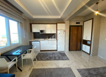 Меблированные апартаменты с двумя спальнями, 115м², с видом на море и горы в центре Мезитли, Мерсин ID-12684 фото-8
