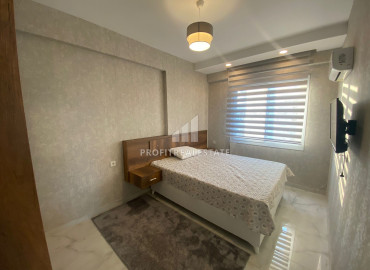 Меблированные апартаменты с двумя спальнями, 115м², с видом на море и горы в центре Мезитли, Мерсин ID-12684 фото-14