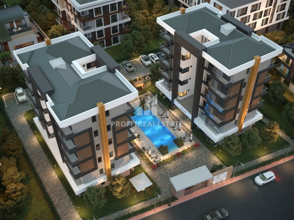 Новая двухкомнатная квартира в Анталье, Алтынташ, на заключительном этапе строительства, 40 м2 ID-12725 фото-1