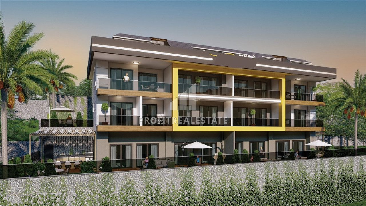 Новые апартаменты разных планировок от застройщика, в Газипаше, Аланья, 50-129 м2 ID-12726 фото-2