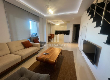 Duplex apartment 3 + 1, equipped with furniture and appliances, 250 meters from the center of Alanya, 150 m2 ID-12751 фото-4
