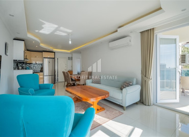 Furnished two-bedroom apartment, 500 meters from the sea, Alanya, center, 120 m2 ID-12753 фото-2