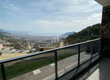 New three-storey villa with a swimming pool and panoramic views, in the mountainous region of Tepe, Alanya, 280 m2 ID-12755 фото-7