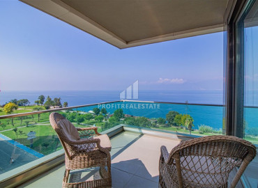Large view duplex 4 + 1 20 meters from the sea, Yesilbahce, Lara, Antalya, 400 m2 ID-12756 фото-16