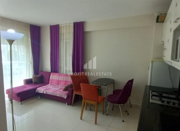 Cozy one-bedroom apartment 65 m2, ready to move in, 200 meters from the sea, in Oba, Alanya ID-11375 фото-3