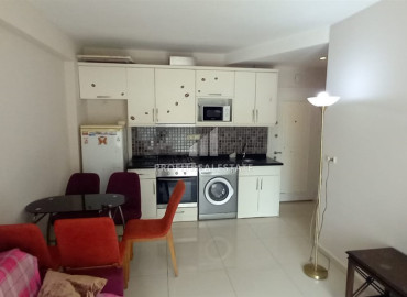Cozy one-bedroom apartment 65 m2, ready to move in, 200 meters from the sea, in Oba, Alanya ID-11375 фото-5